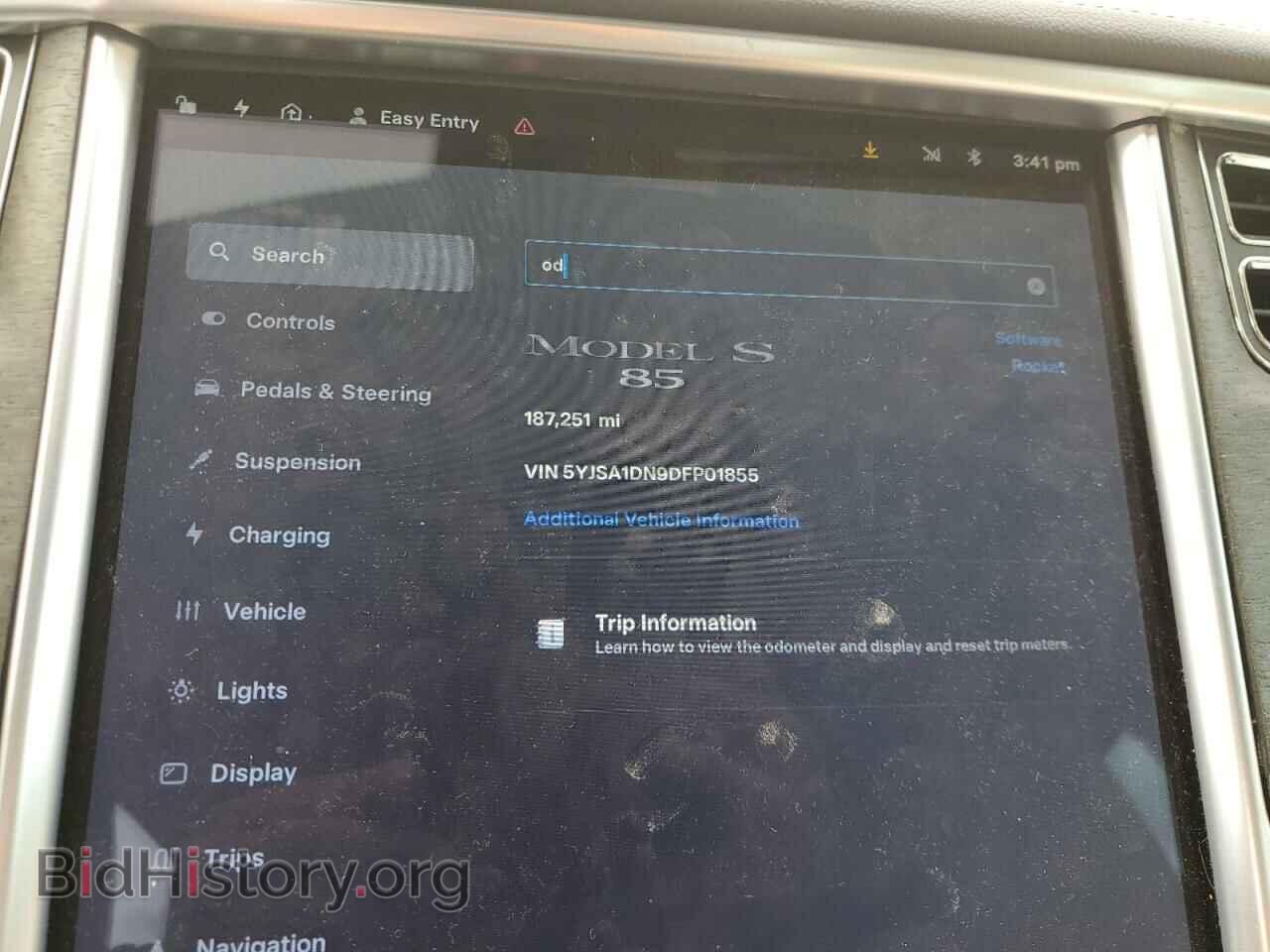 2013 TESLA MODEL S - VIN: 5YJSA1DN9DFP01855 - Photo 9