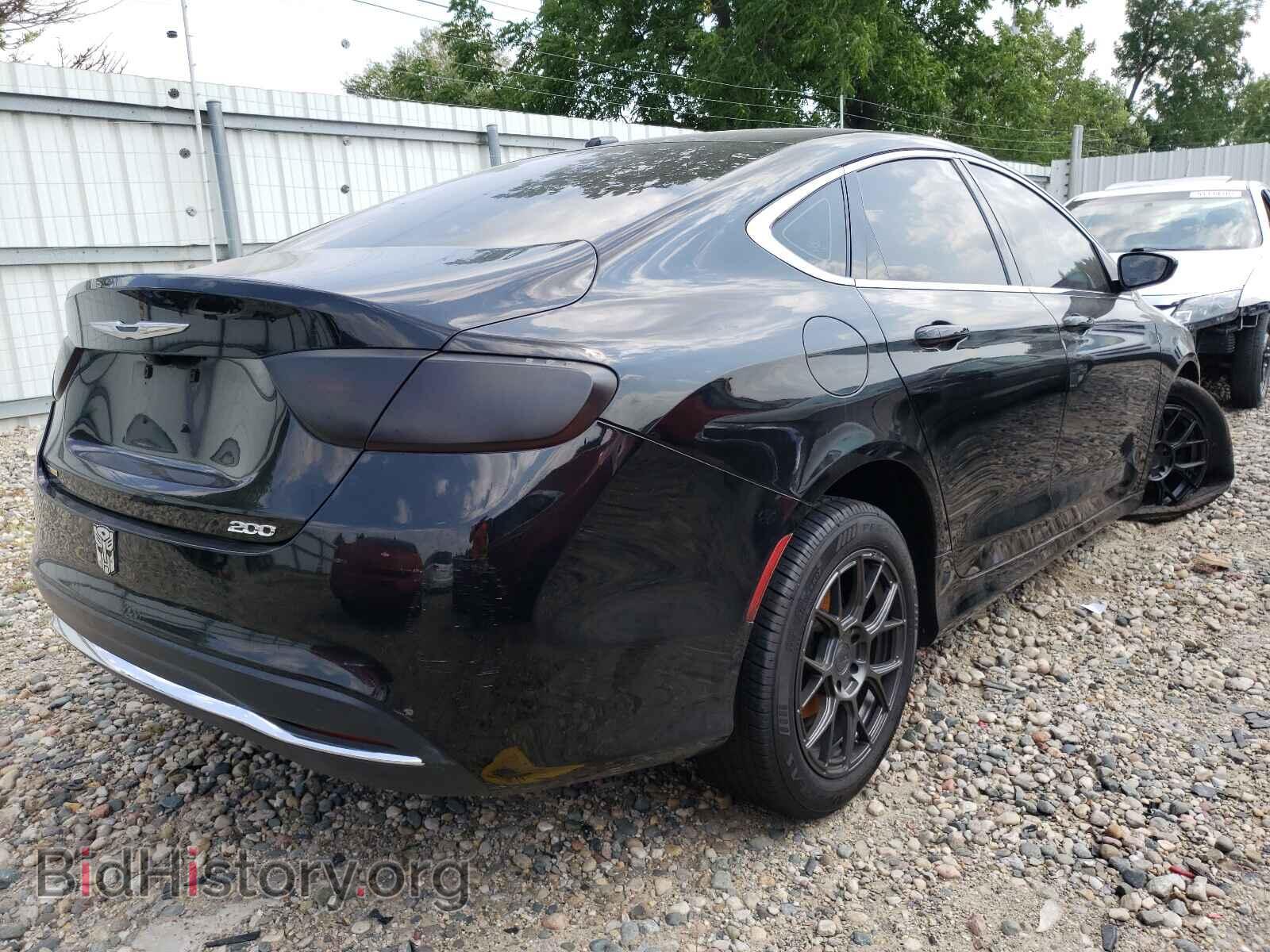 2015 CHRYSLER 200 - VIN: 1C3CCCAB3FN659809 - Photo 4