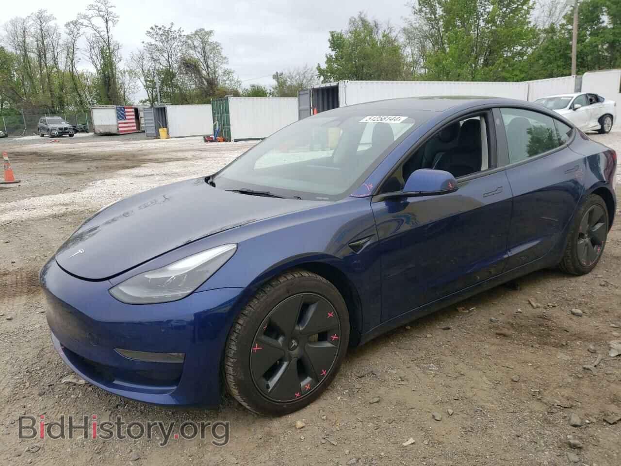 Photo 5YJ3E1EA0NF185228 - TESLA MODEL 3 2022