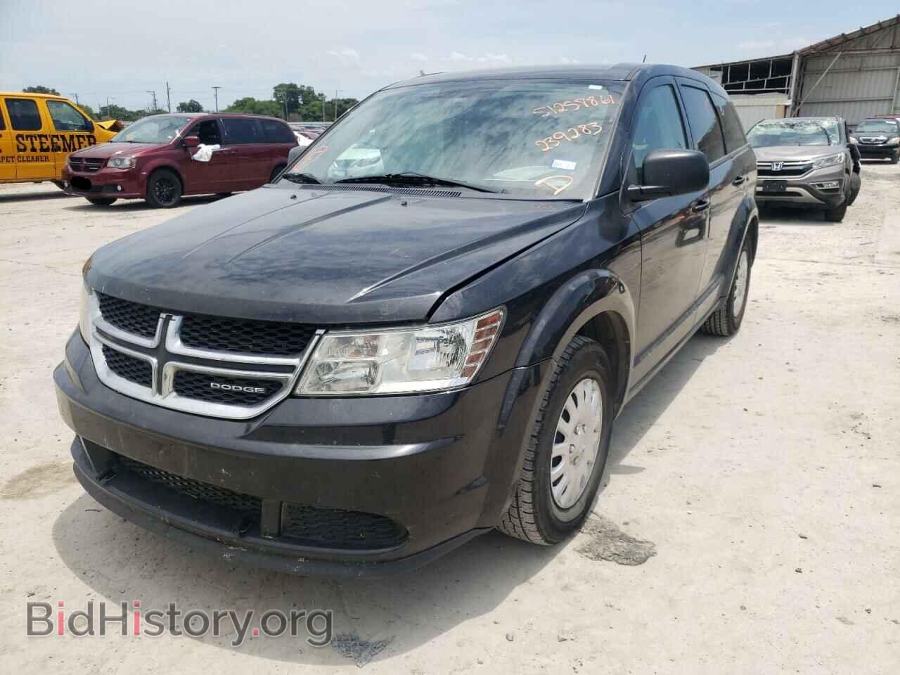 2012 DODGE JOURNEY - VIN: 3C4PDCAB9CT239283 - Фото 2