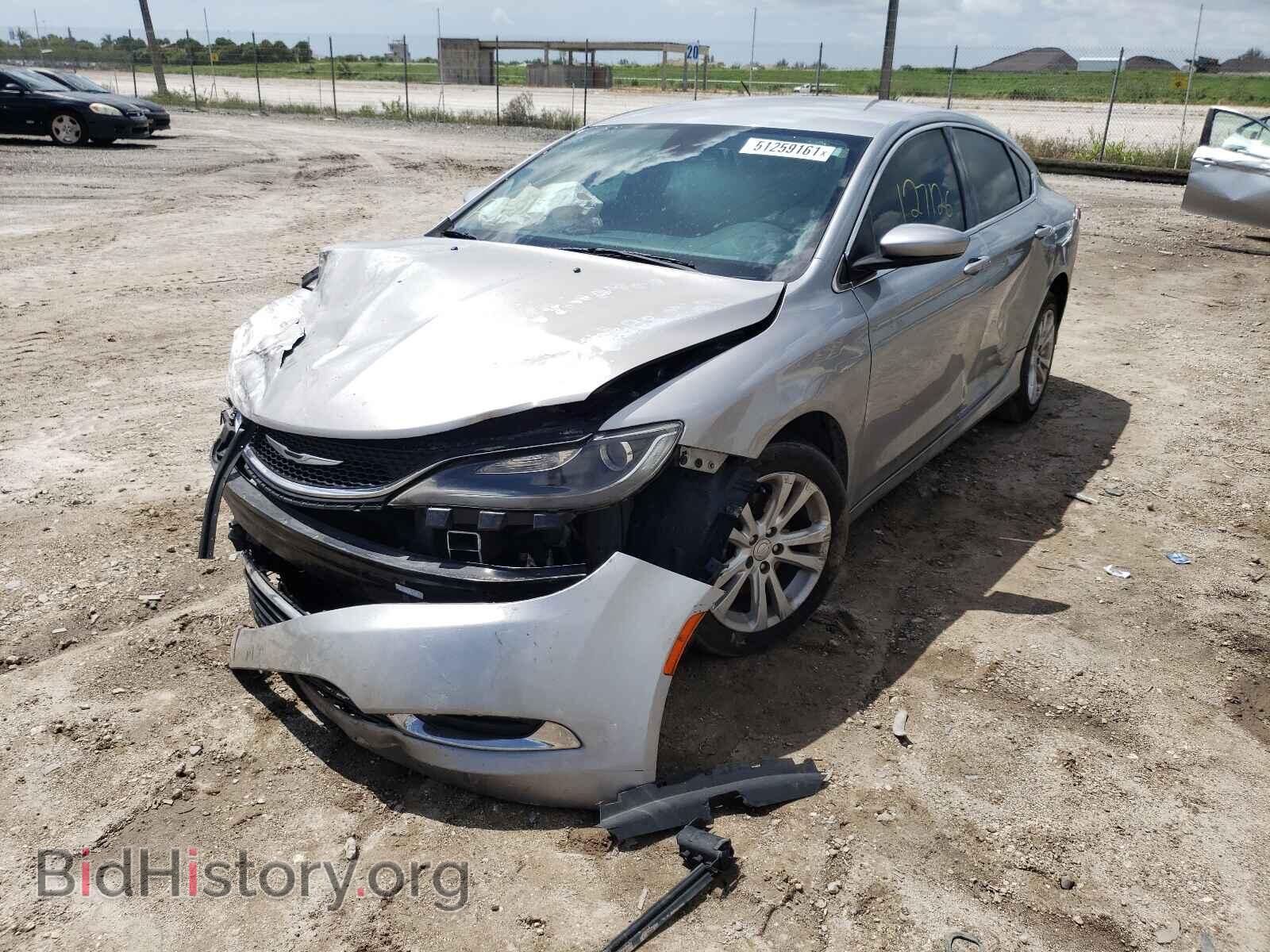 2015 CHRYSLER 200 - VIN: 1C3CCCAB6FN619501 - Фото 2