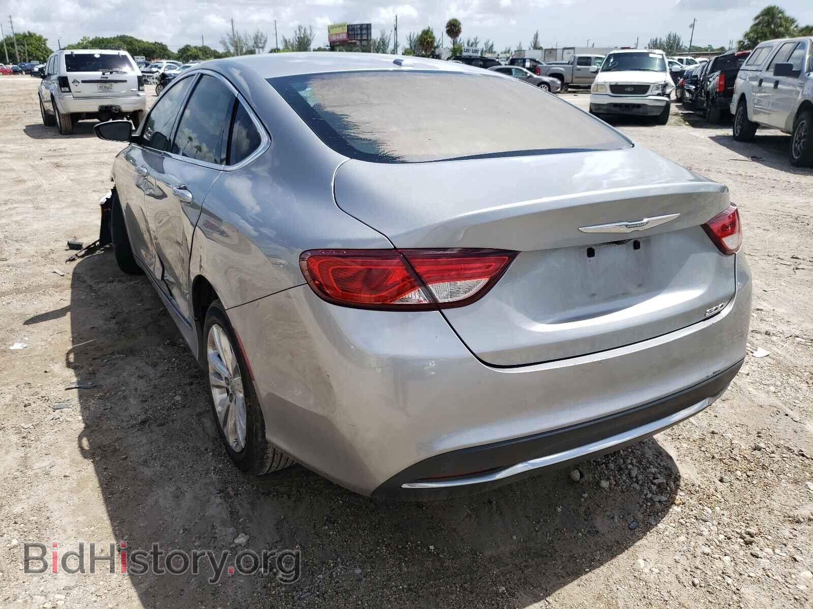 2015 CHRYSLER 200 - VIN: 1C3CCCAB6FN619501 - Фото 3
