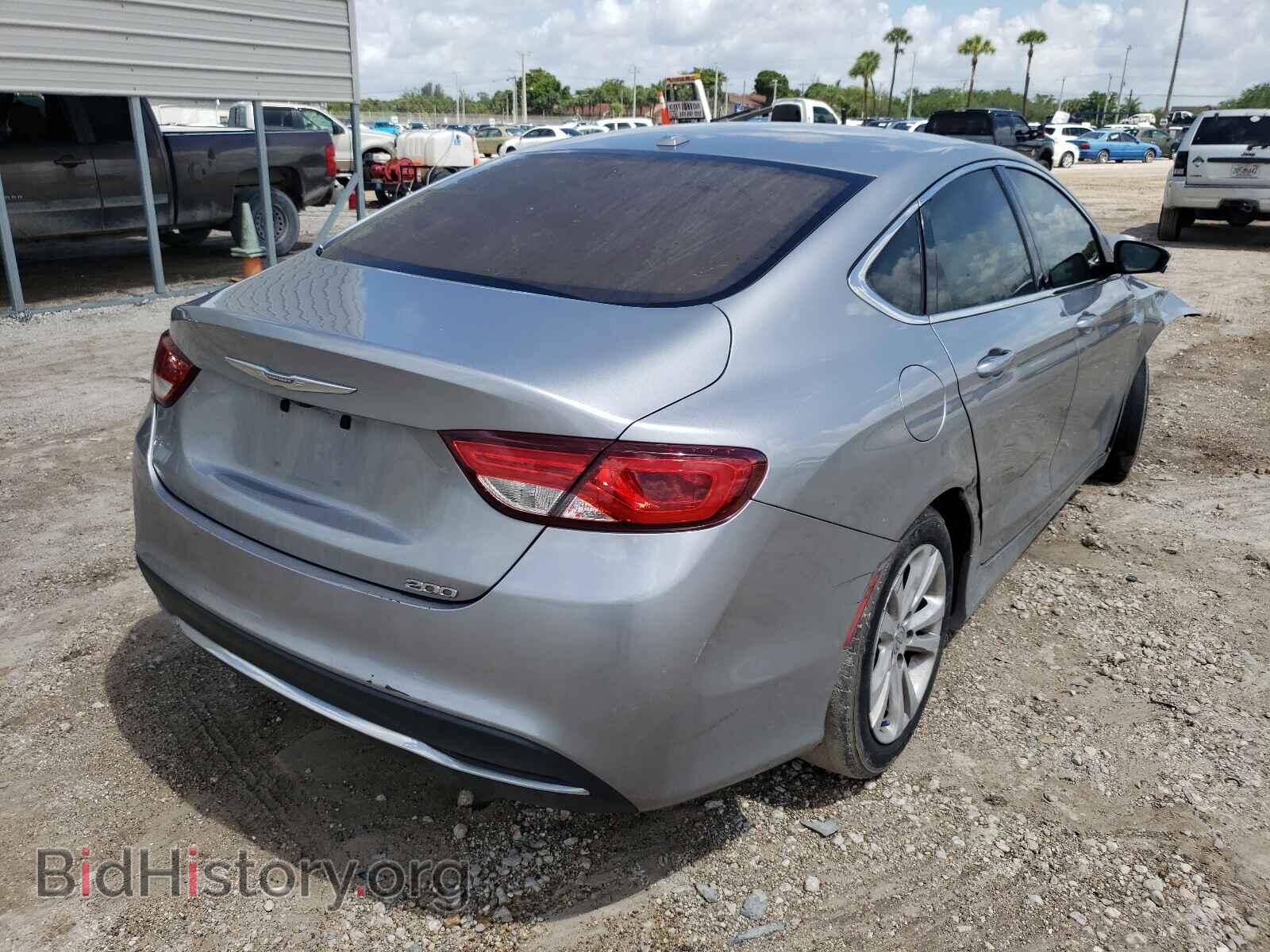 2015 CHRYSLER 200 - VIN: 1C3CCCAB6FN619501 - Фото 4