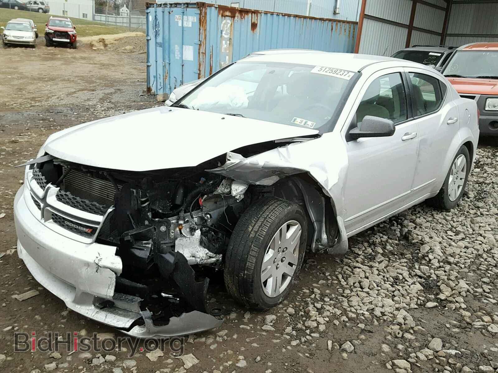 2012 DODGE AVENGER - VIN: 1C3CDZAG7CN258755 - Photo 2