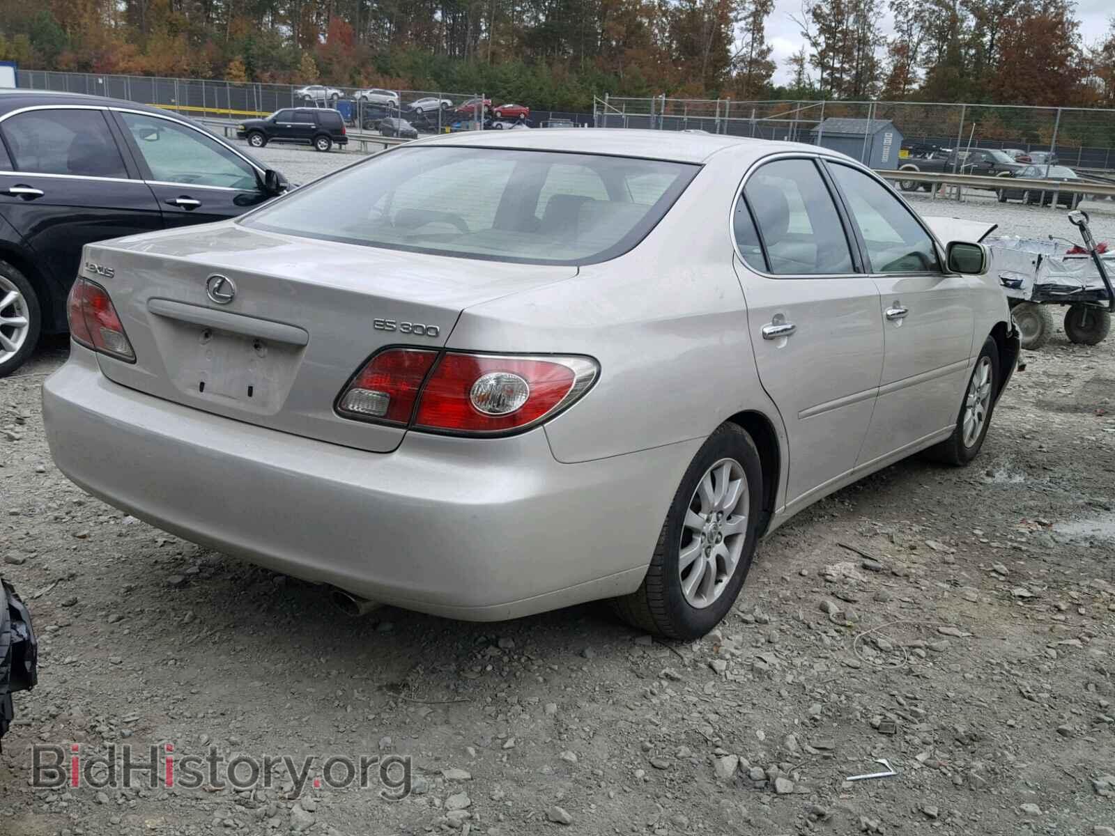 2003 LEXUS ES300 - VIN: JTHBF30G730132780 - Фото 4