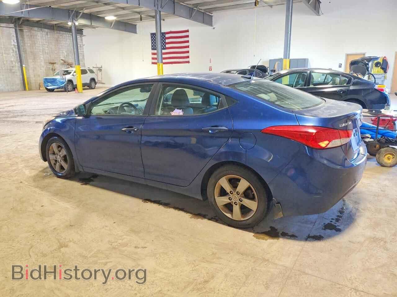 2013 HYUNDAI ELANTRA - VIN: KMHDH4AE3DU754001 - Фото 2