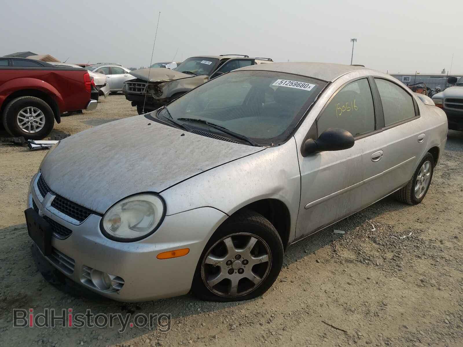 2005 DODGE NEON - VIN: 1B3ES56C95D118242 - Фото 2