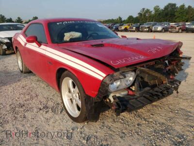 2012 Dodge CHALLENGER, red — VIN 2C3CDYBT4CH268917, Copart