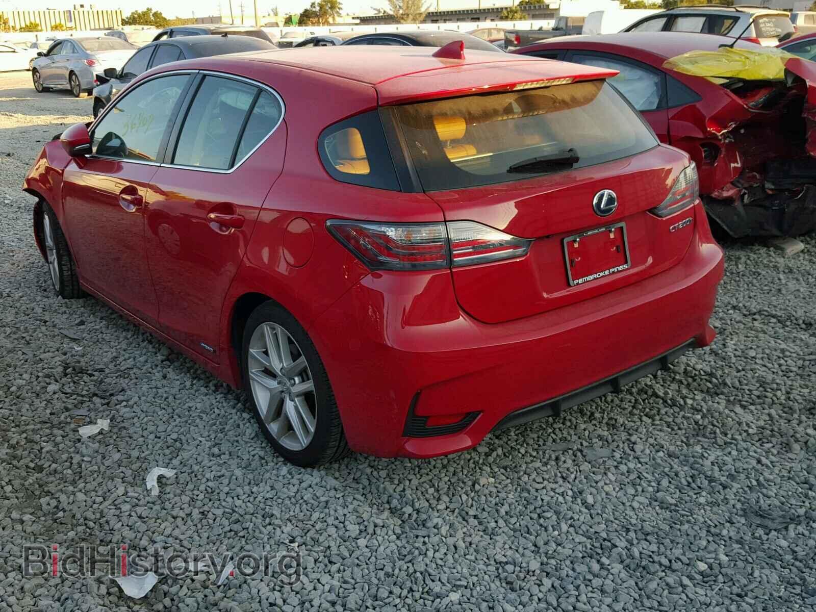 2015 LEXUS CT 200 - VIN: JTHKD5BH1F2245754 - Фото 3