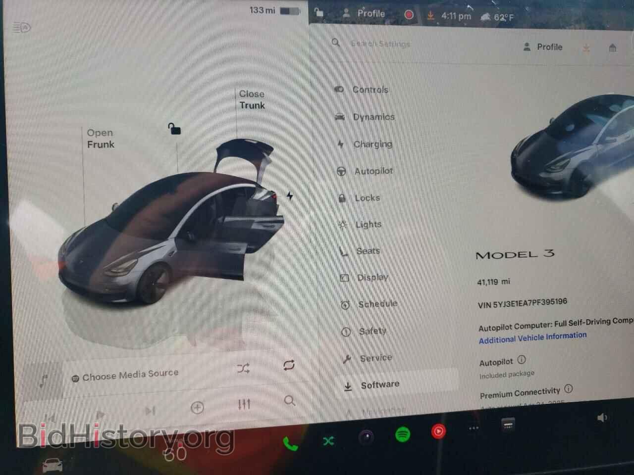 2023 TESLA MODEL 3 - VIN: 5YJ3E1EA7PF395196 - Фото 9