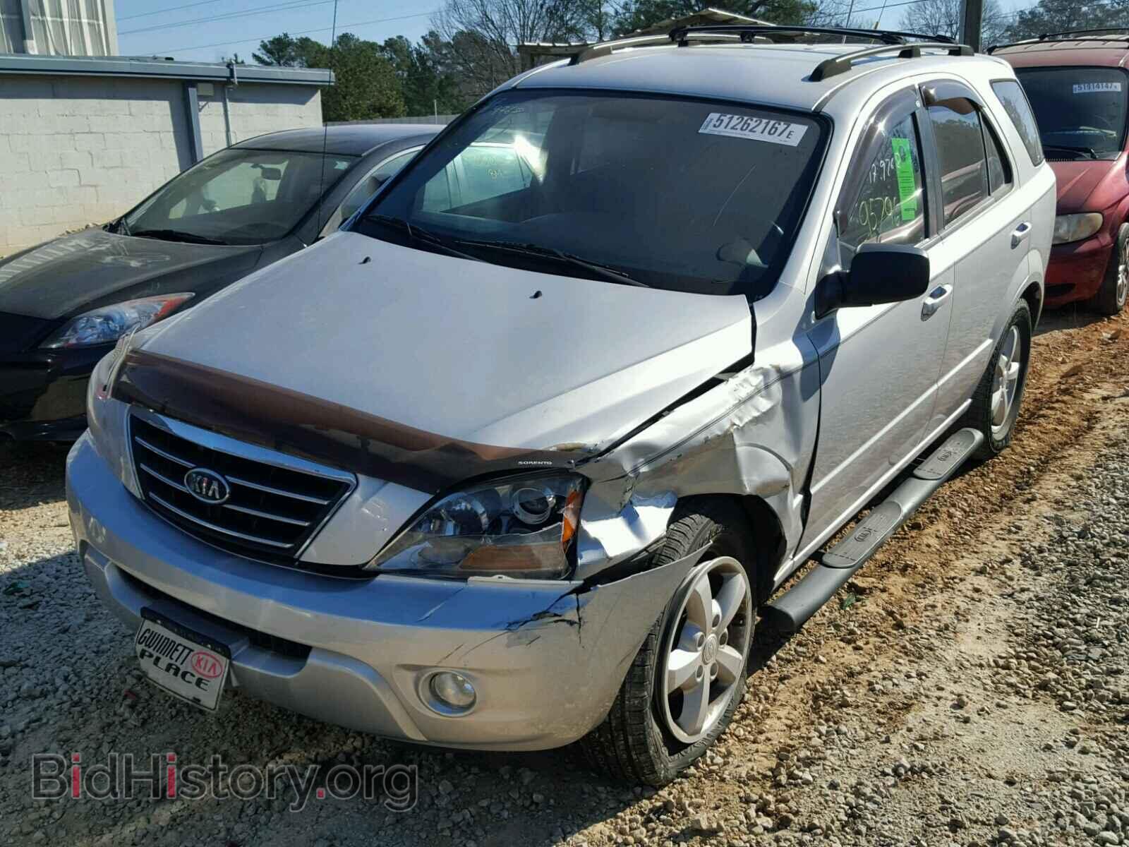 2007 KIA SORENTO - VIN: KNDJD736575720439 - Фото 2