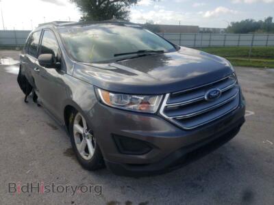 2017 Ford EDGE Edge SE, gray — VIN 2FMPK3G93HBC52264, Copart