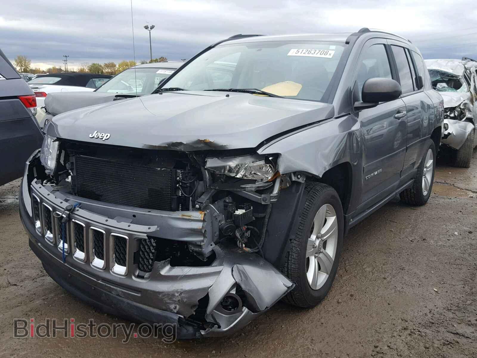 2011 JEEP COMPASS SP - VIN: 1J4NF1FB4BD279686 - Фото 2