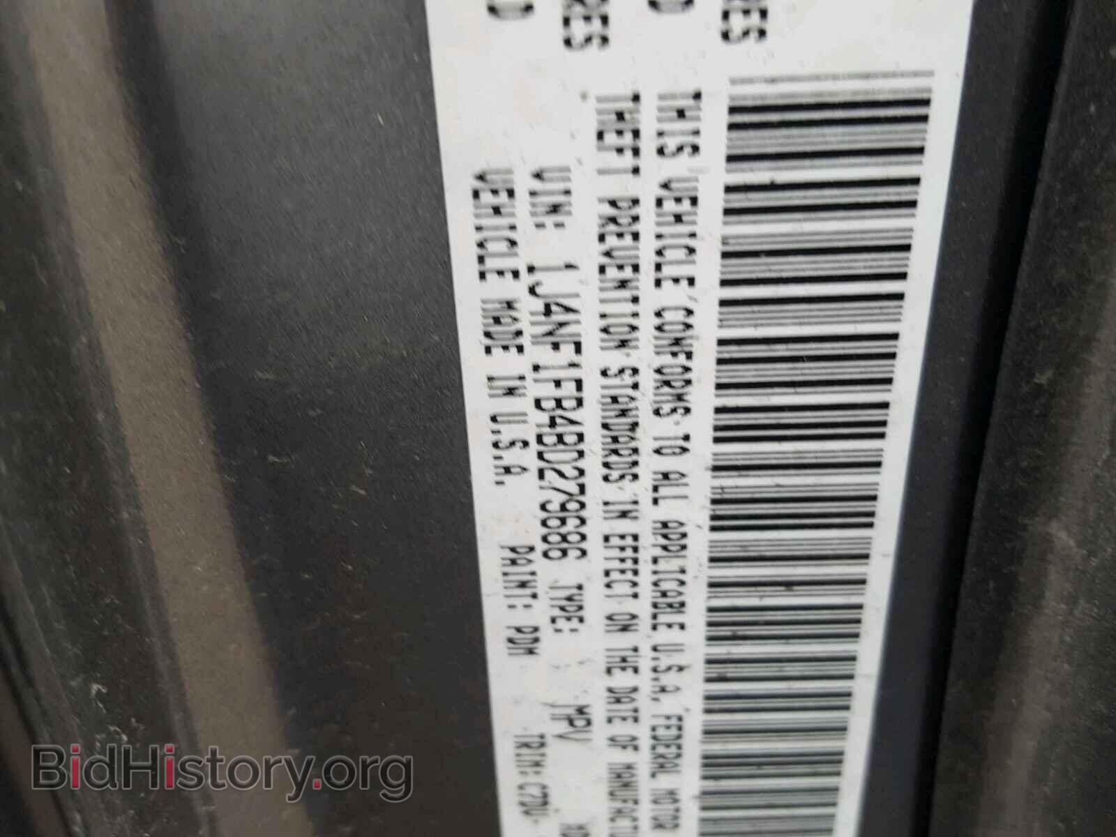 2011 JEEP COMPASS SP - VIN: 1J4NF1FB4BD279686 - Фото 10