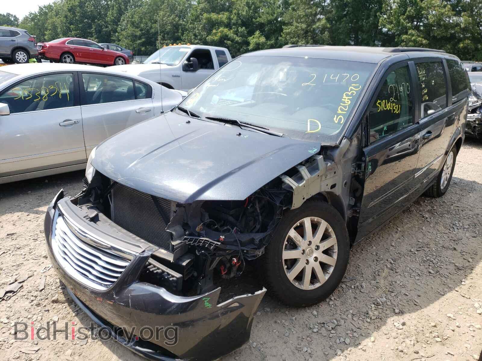 2013 CHRYSLER MINIVAN - VIN: 2C4RC1BGXDR659116 - Фото 2