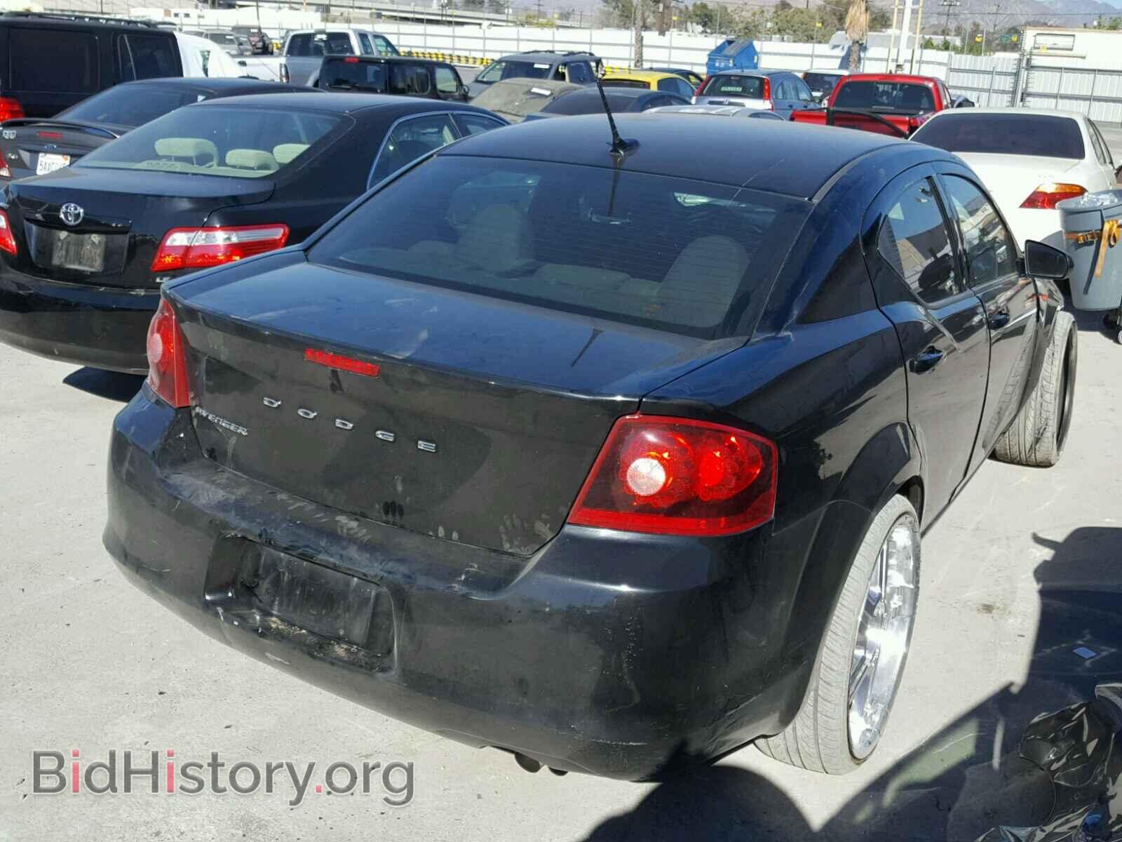 2013 DODGE AVENGER - VIN: 1C3CDZAB8DN567253 - Фото 4