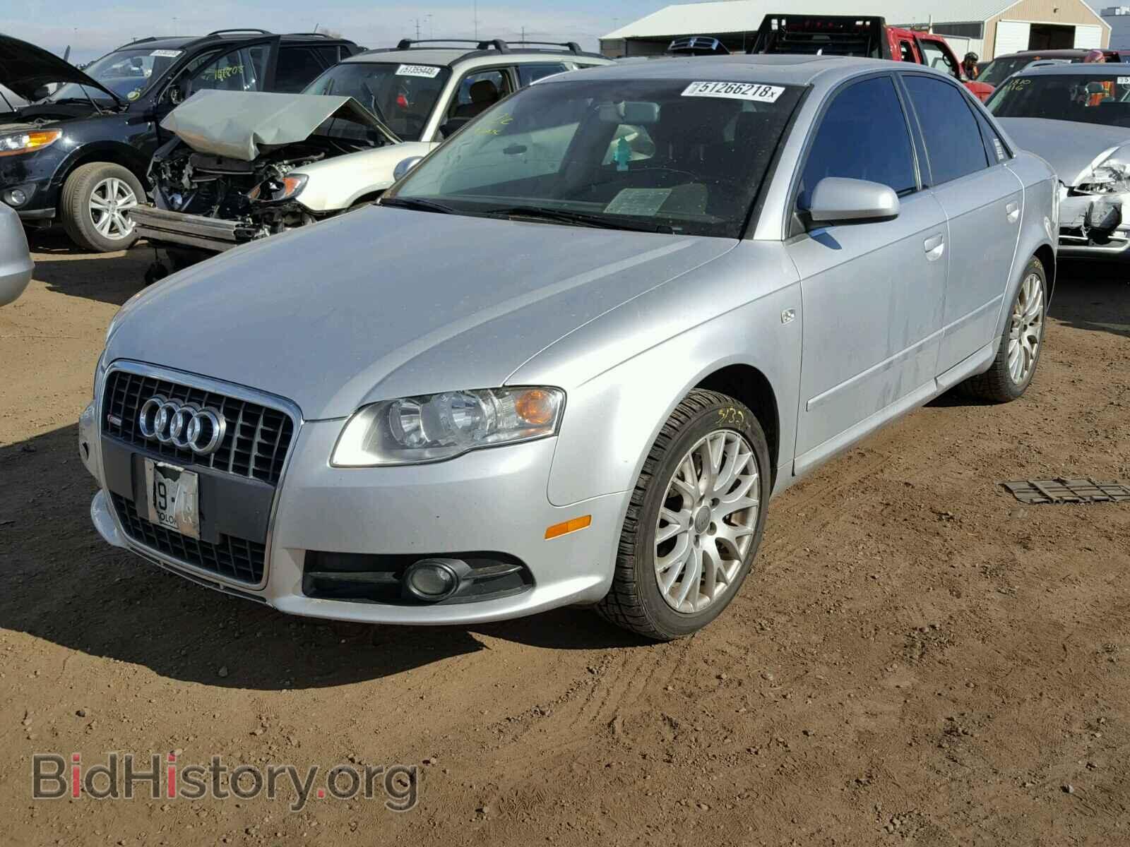 2008 AUDI A4 - VIN: WAUDF78E28A152440 - Фото 2