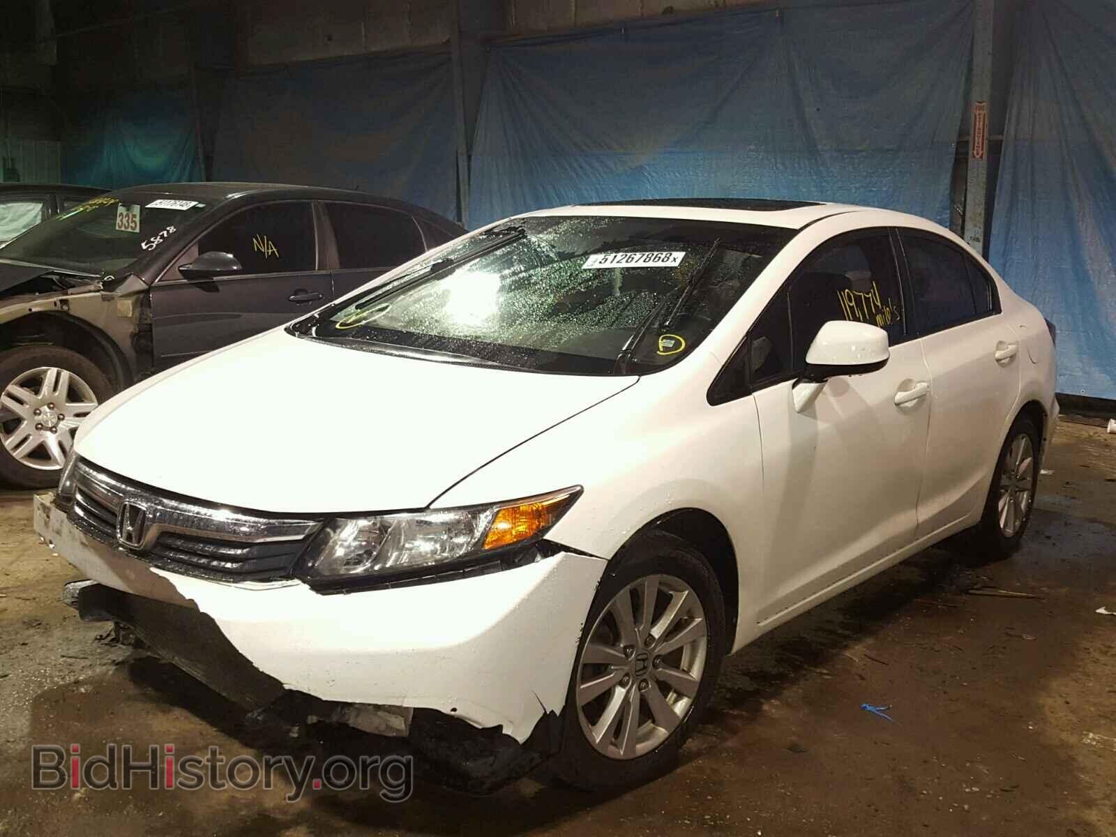 2012 HONDA CIVIC - VIN: 19XFB2F80CE035260 - Фото 2