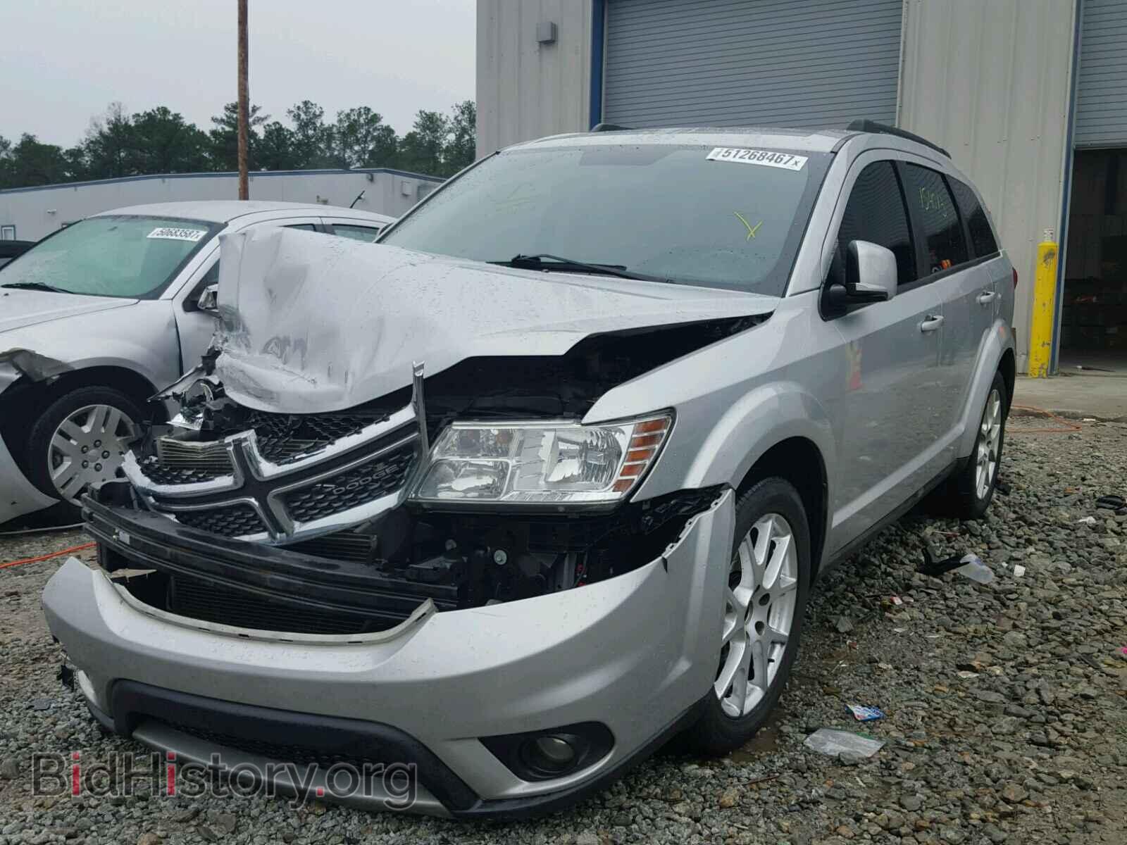 2012 DODGE JOURNEY - VIN: 3C4PDCBG6CT208132 - Фото 2