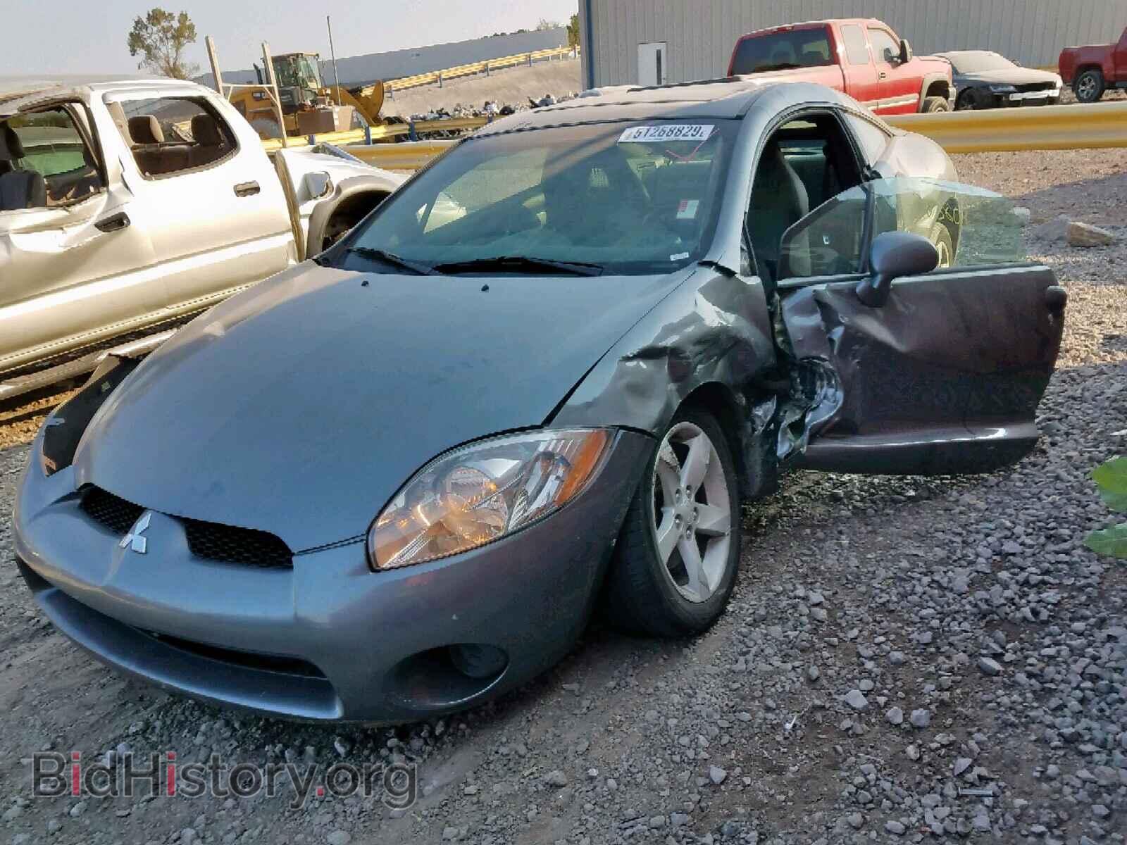 2006 MITSUBISHI ECLIPSE - VIN: 4A3AK24F96E034195 - Фото 2