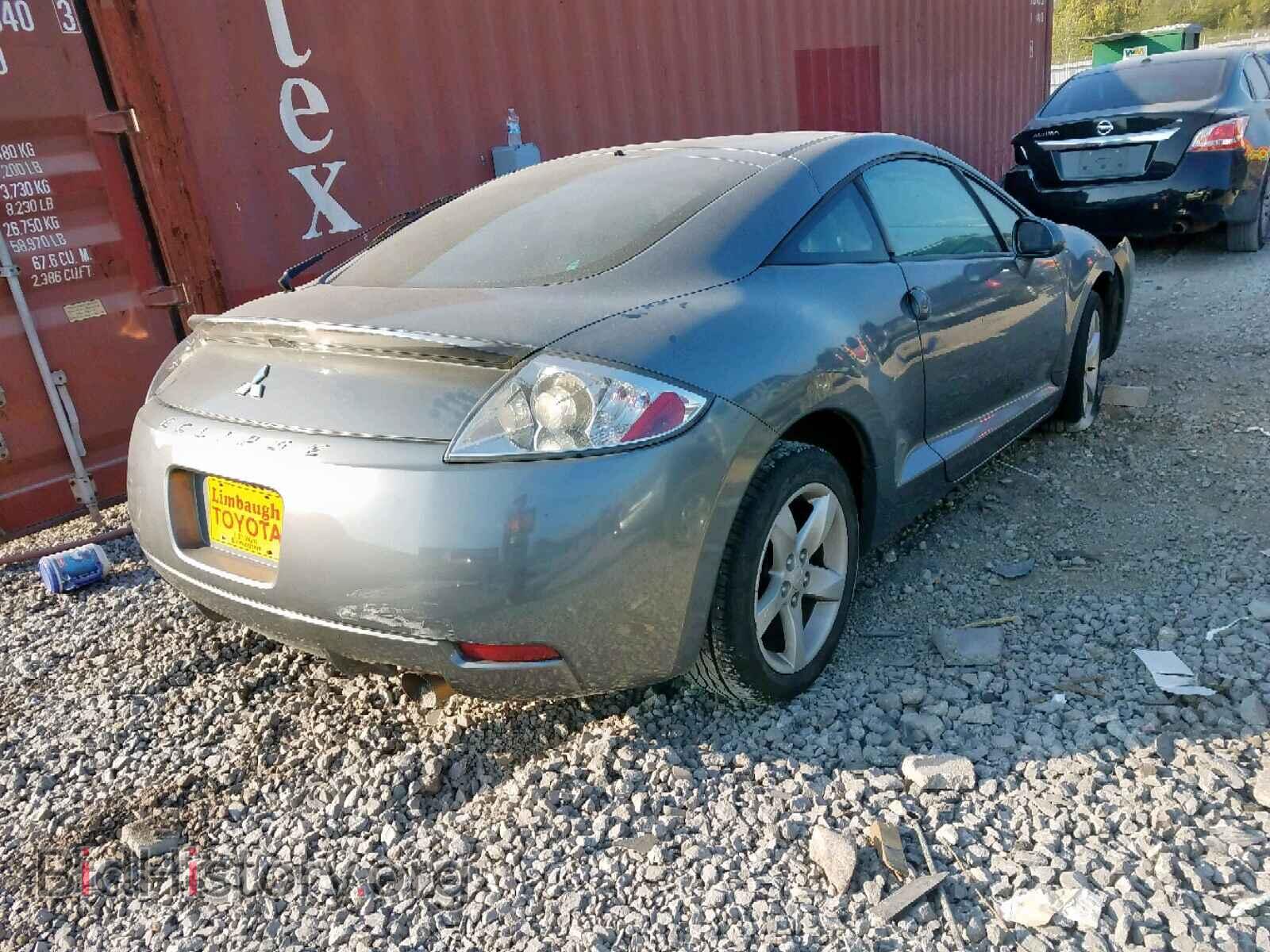 2006 MITSUBISHI ECLIPSE - VIN: 4A3AK24F96E034195 - Фото 4