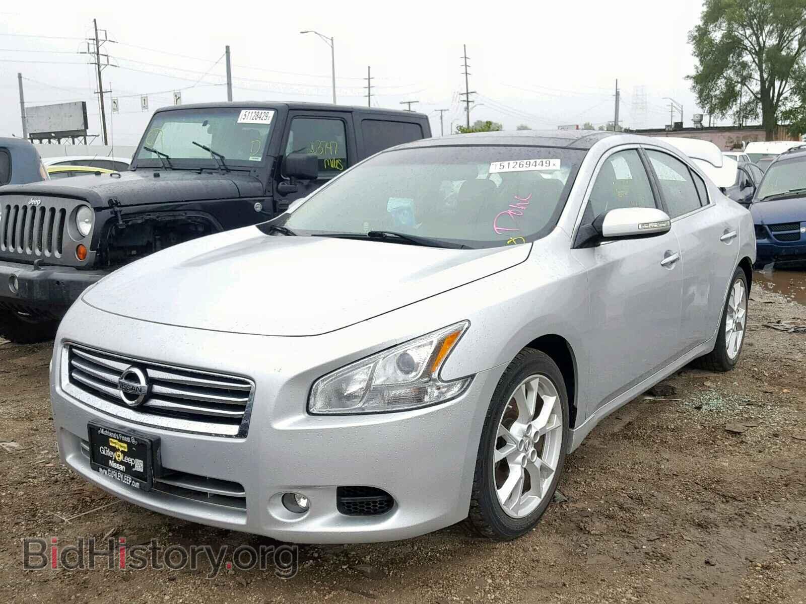 2013 NISSAN MAXIMA S - VIN: 1N4AA5AP1DC847436 - Фото 2