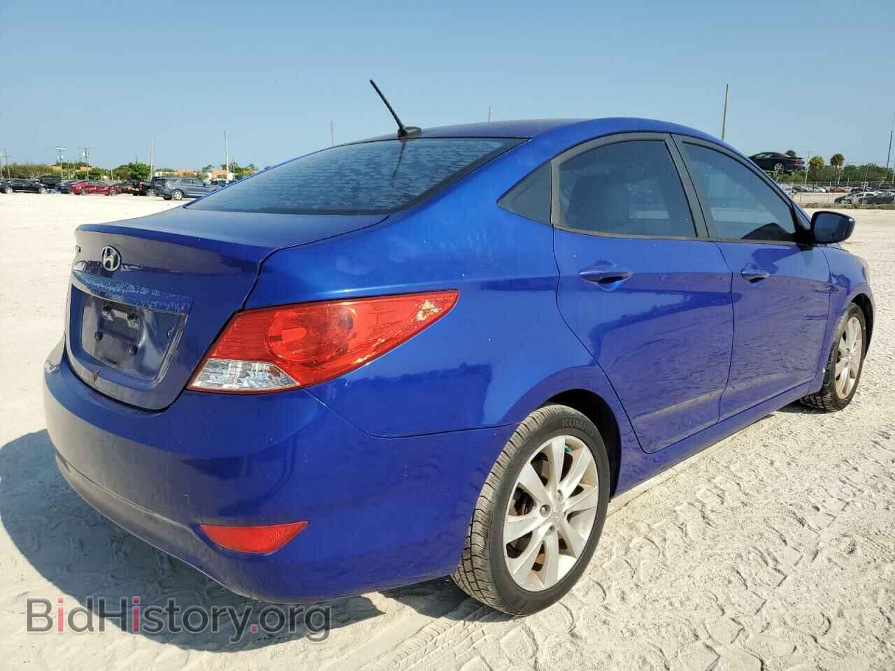 2012 HYUNDAI ACCENT - VIN: KMHCU4AE3CU055683 - Фото 3