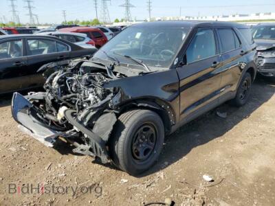 2021 Ford EXPLORER Explorer P, black — VIN 1FM5K8AB3MGC40604, Copart