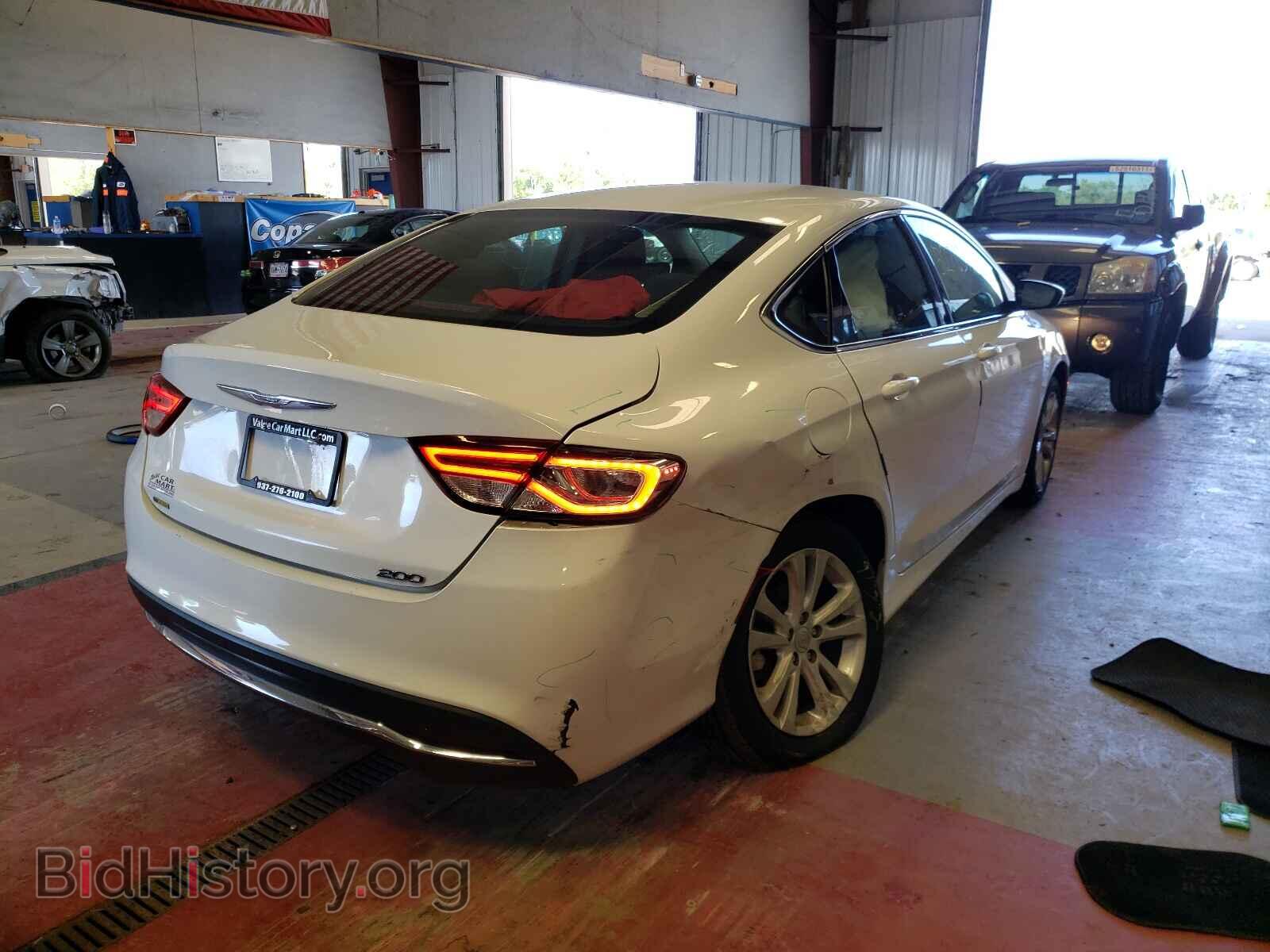 2015 CHRYSLER 200 - VIN: 1C3CCCAB2FN714265 - Фото 4