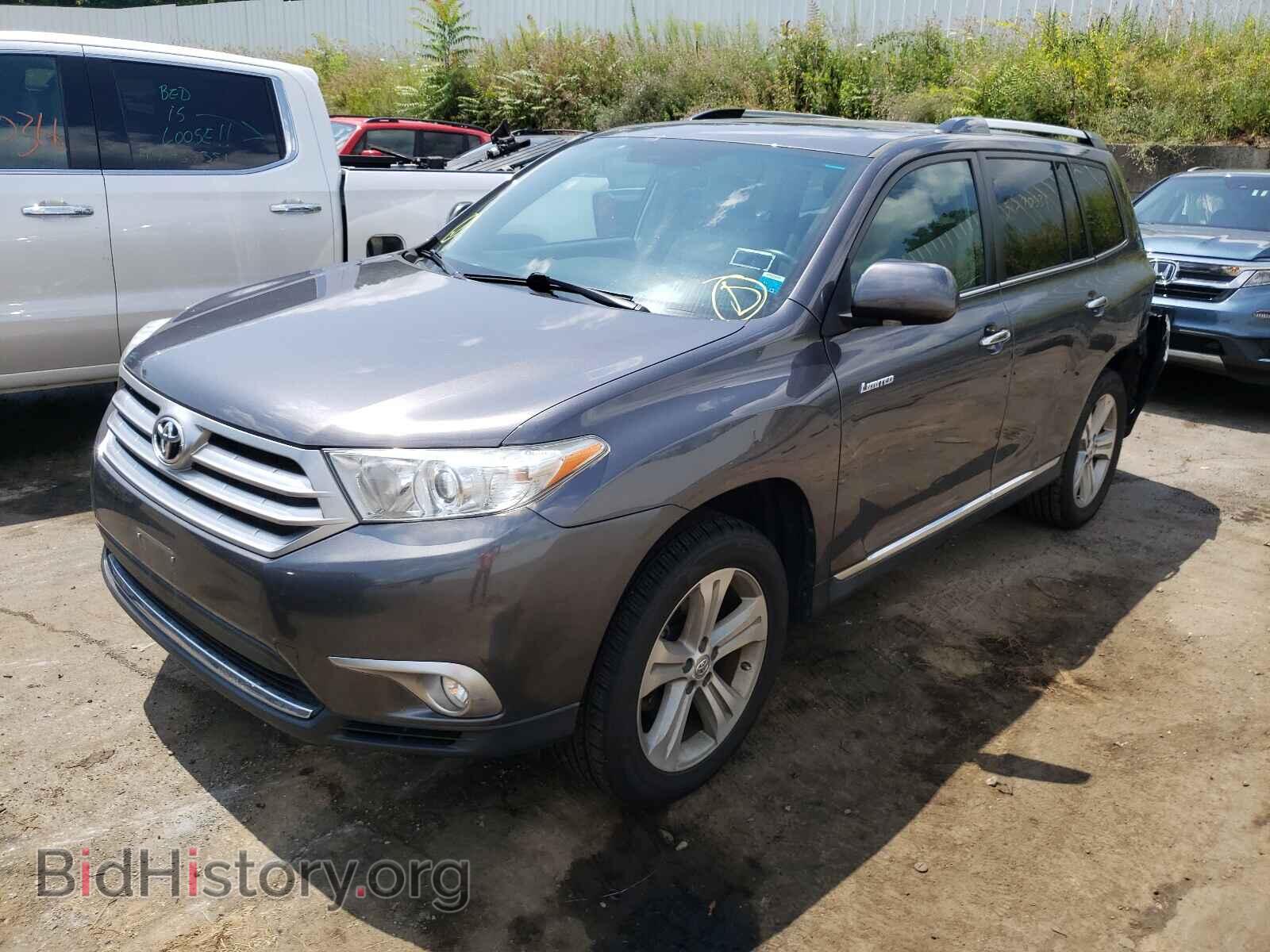 2012 TOYOTA HIGHLANDER - VIN: 5TDDK3EH2CS151659 - Фото 2