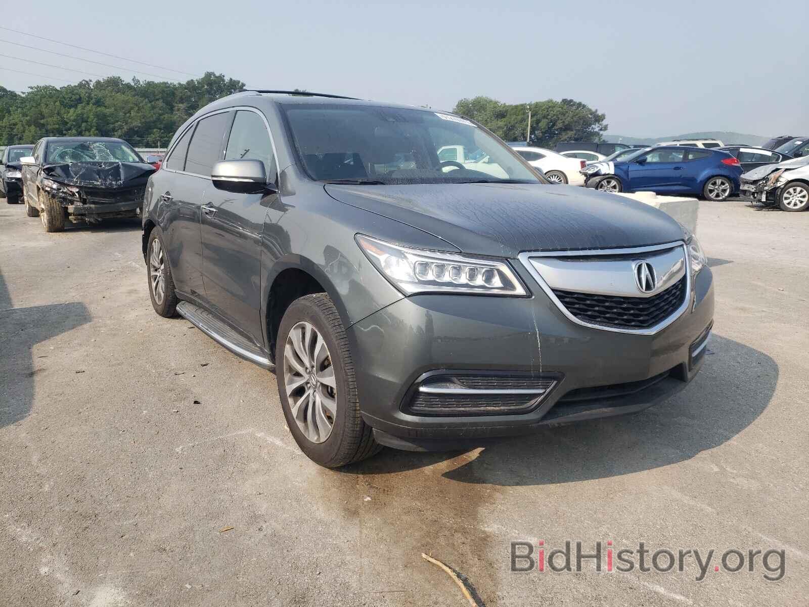 Photo 5FRYD4H43FB027207 - ACURA MDX 2015