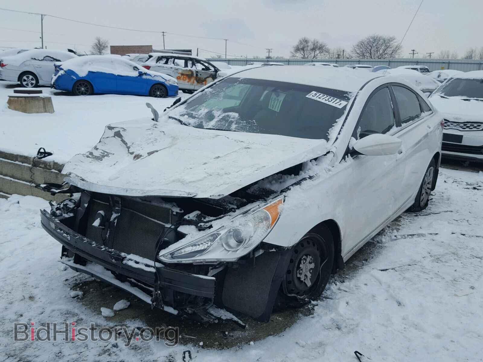 2012 HYUNDAI SONATA - VIN: 5NPEB4AC6CH456818 - Фото 2