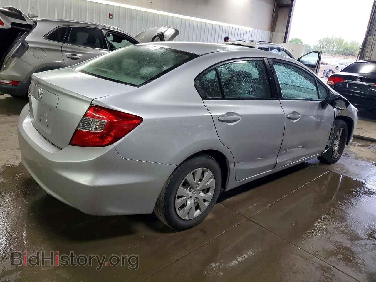 2012 HONDA CIVIC - VIN: 19XFB2F54CE012859 - Фото 3