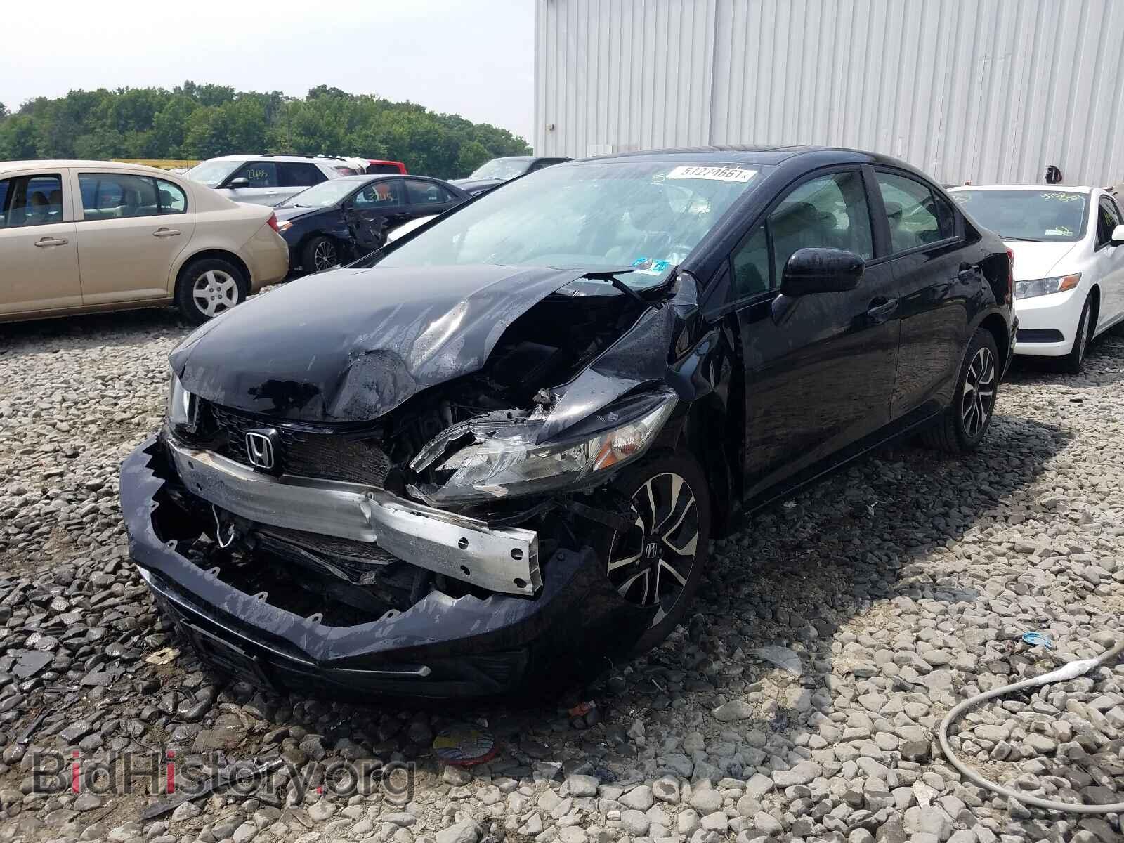 2015 HONDA CIVIC - VIN: 19XFB2F82FE213917 - Фото 2