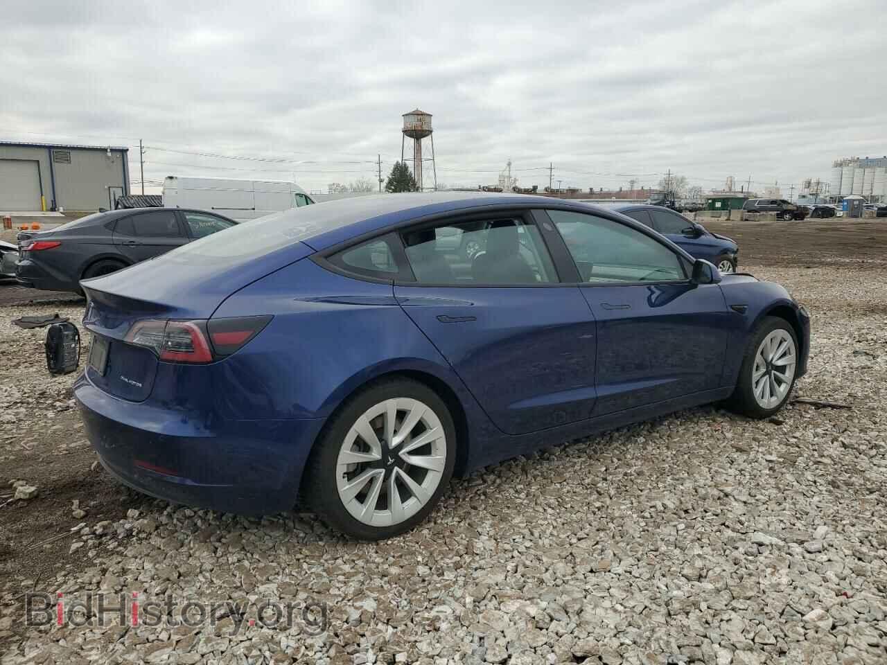 2022 TESLA MODEL 3 - VIN: 5YJ3E1EB9NF272070 - Фото 3