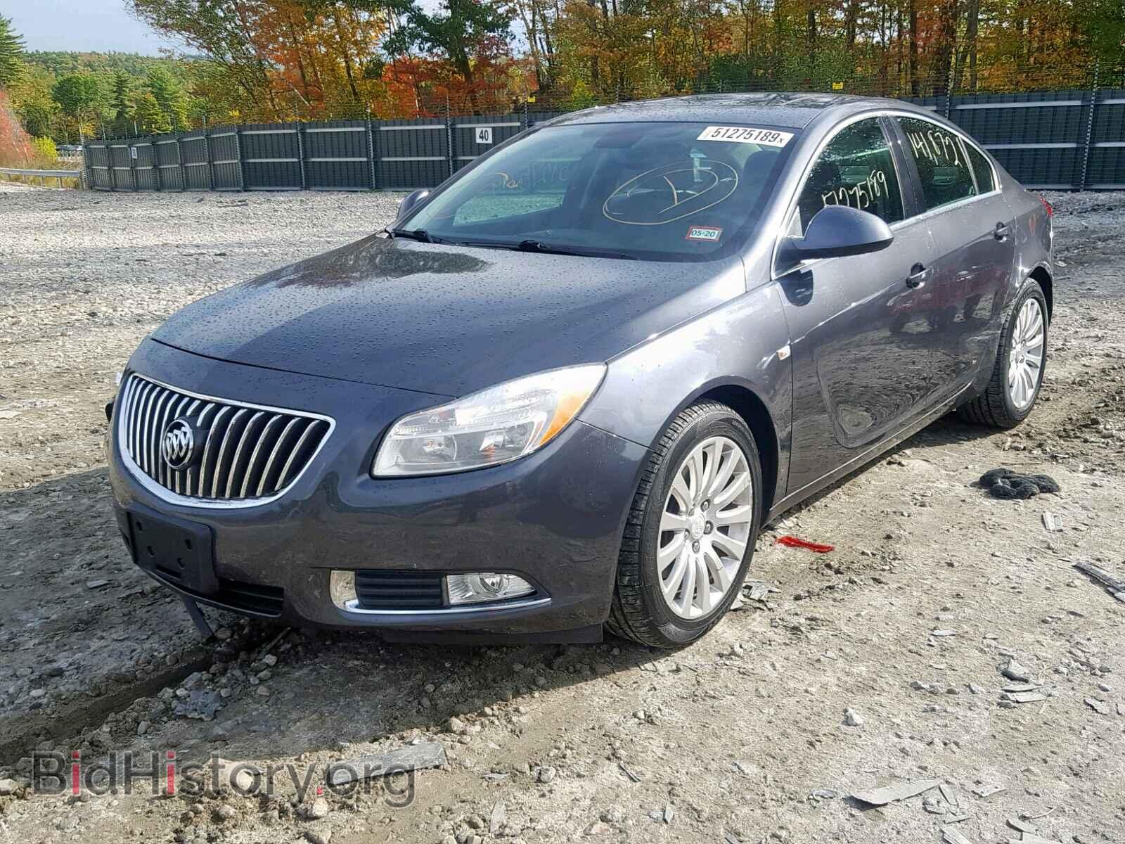 2011 BUICK REGAL - VIN: 2G4GW5EV9B9187631 - Фото 2