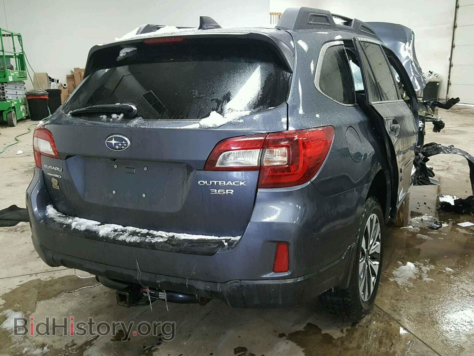 2016 SUBARU OUTBACK - VIN: 4S4BSENC6G3327655 - Photo 4