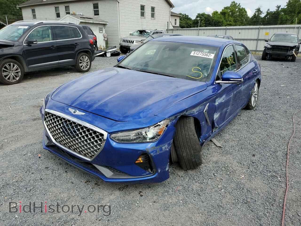 2021 GENESIS G70 - VIN: KMTG64LA4MU074904 - Фото 2