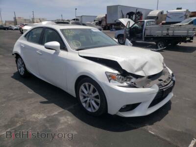 2015 Lexus IS IS 250, white — VIN JTHBF1D20F5051663, Copart