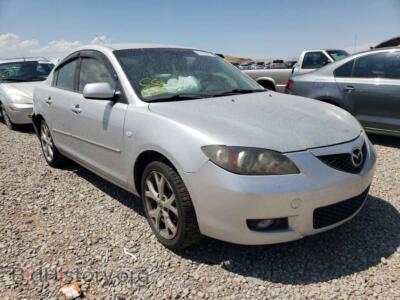 2008 Mazda 3 3 I, серебристый — VIN JM1BK32F081147883, Copart