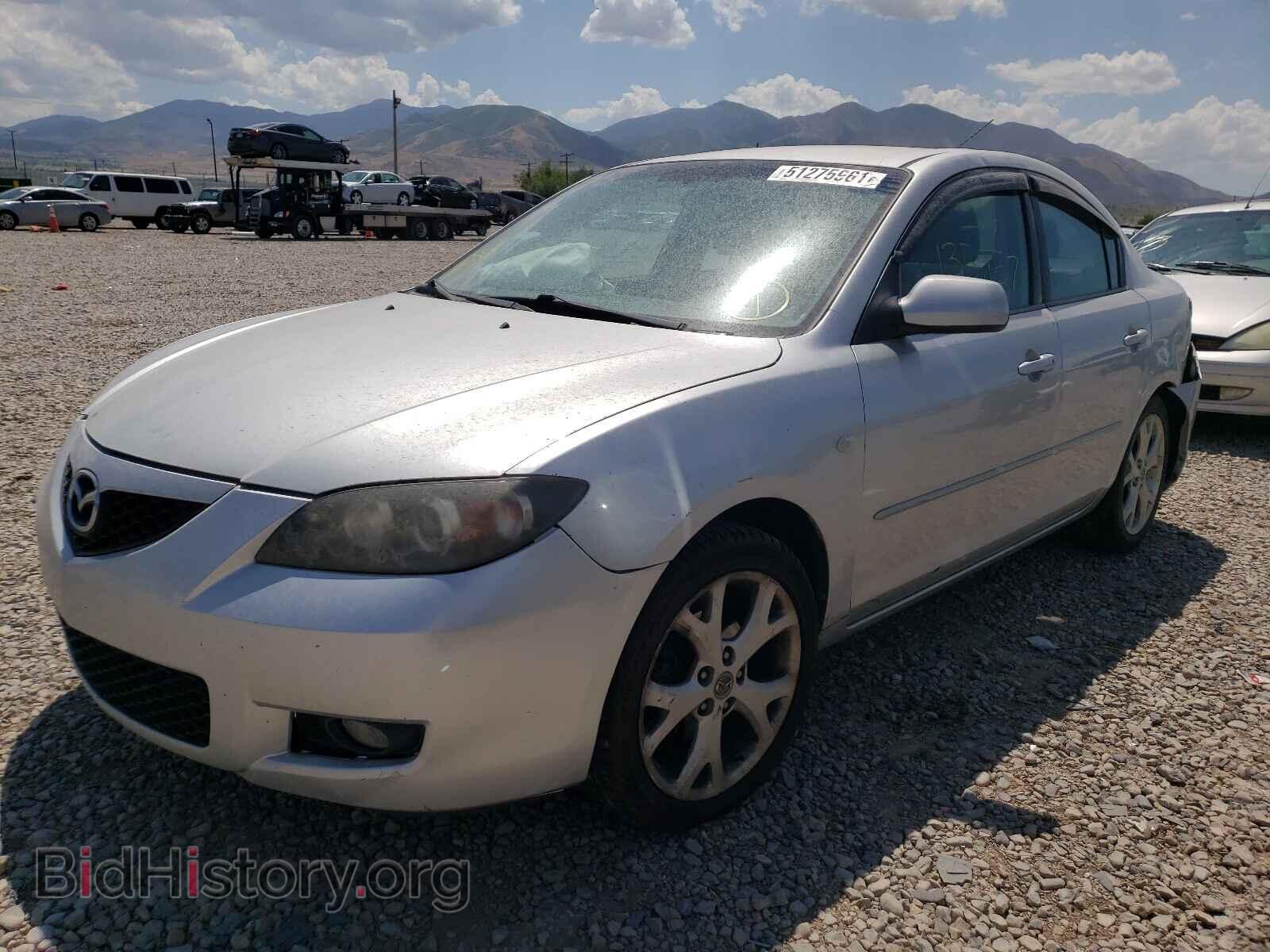 2008 MAZDA 3 - VIN: JM1BK32F081147883 - Фото 2