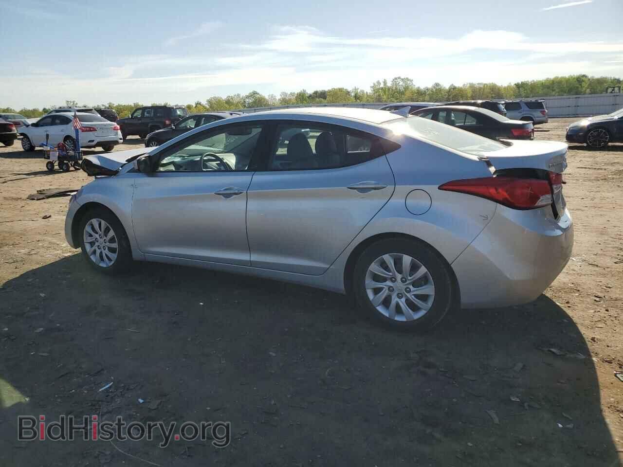 2012 HYUNDAI ELANTRA - VIN: 5NPDH4AE7CH109347 - Фото 2