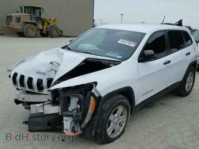 2014 JEEP CHEROKEE - VIN: 1C4PJLAB9EW154885 - Фото 2