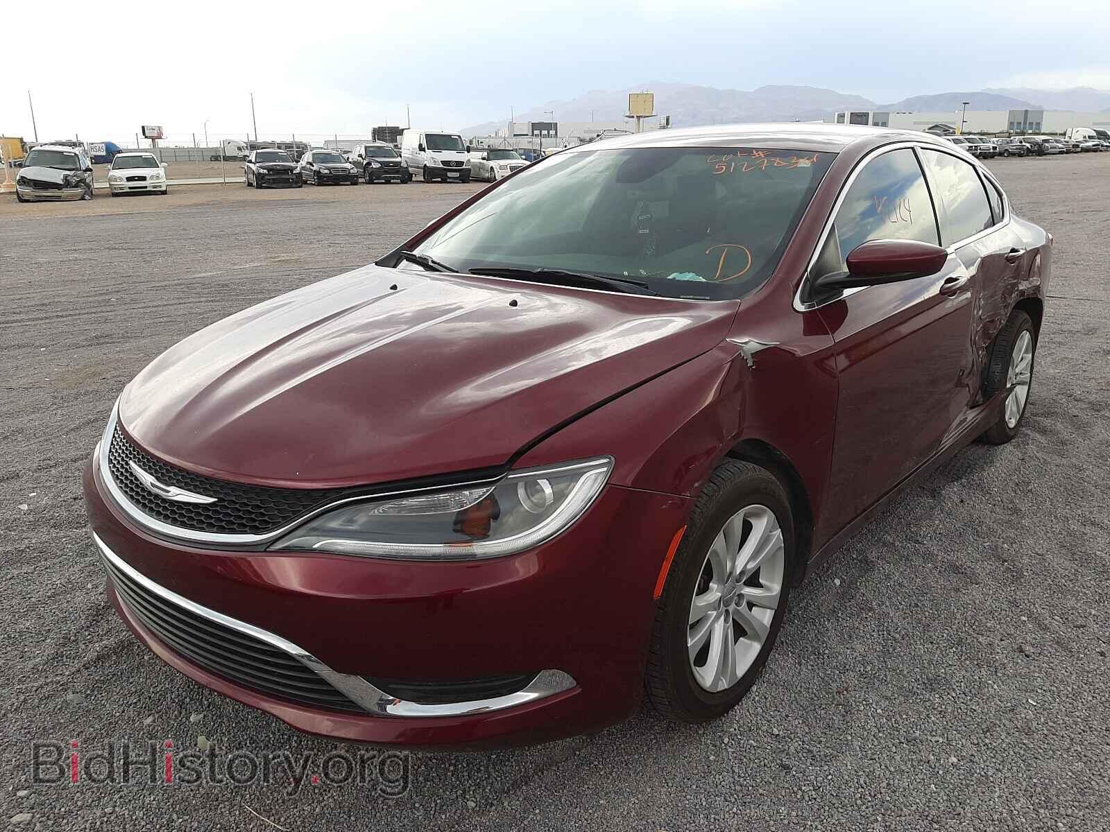 2015 CHRYSLER 200 - VIN: 1C3CCCAB6FN597080 - Фото 2
