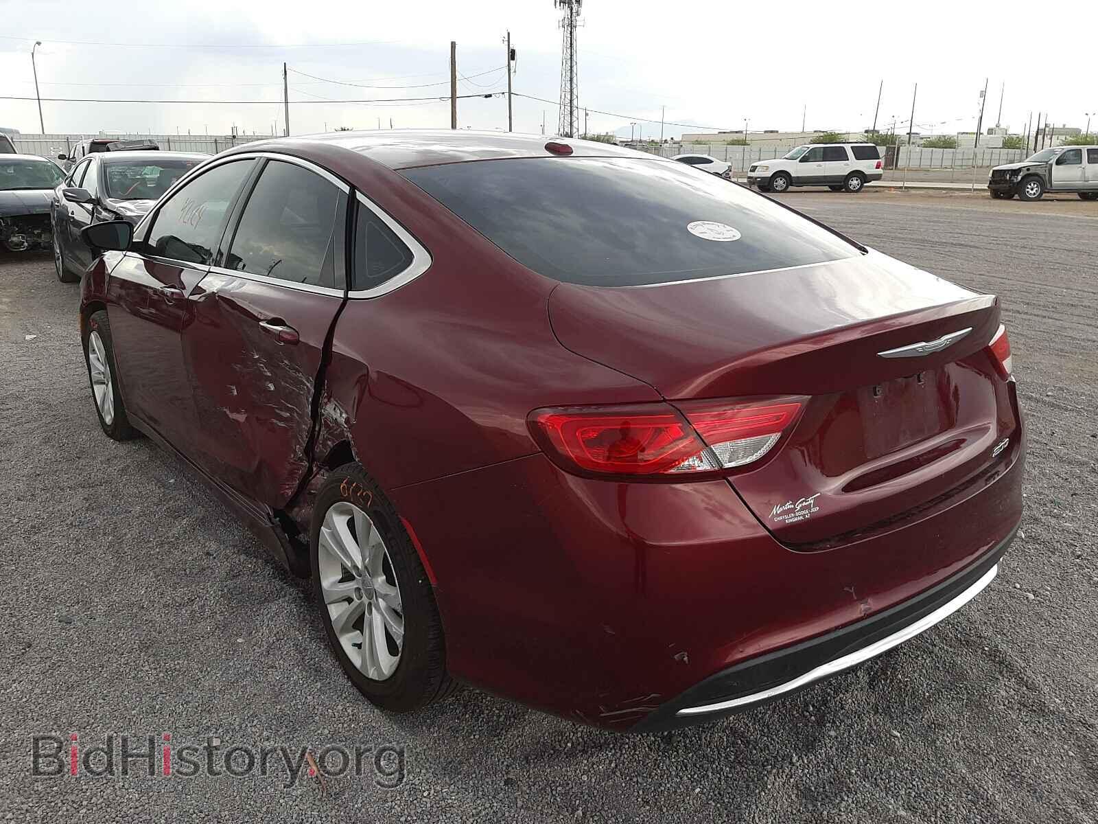 2015 CHRYSLER 200 - VIN: 1C3CCCAB6FN597080 - Фото 3