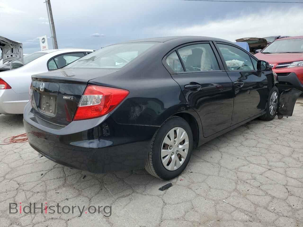 2012 HONDA CIVIC - VIN: 19XFB2F58CE016719 - Фото 3