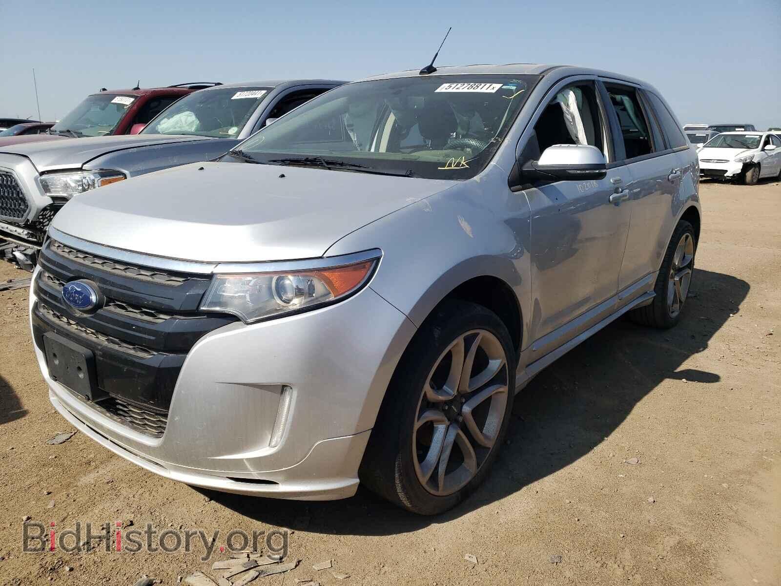 2014 FORD EDGE - VIN: 2FMDK3AK2EBA29613 - Фото 2