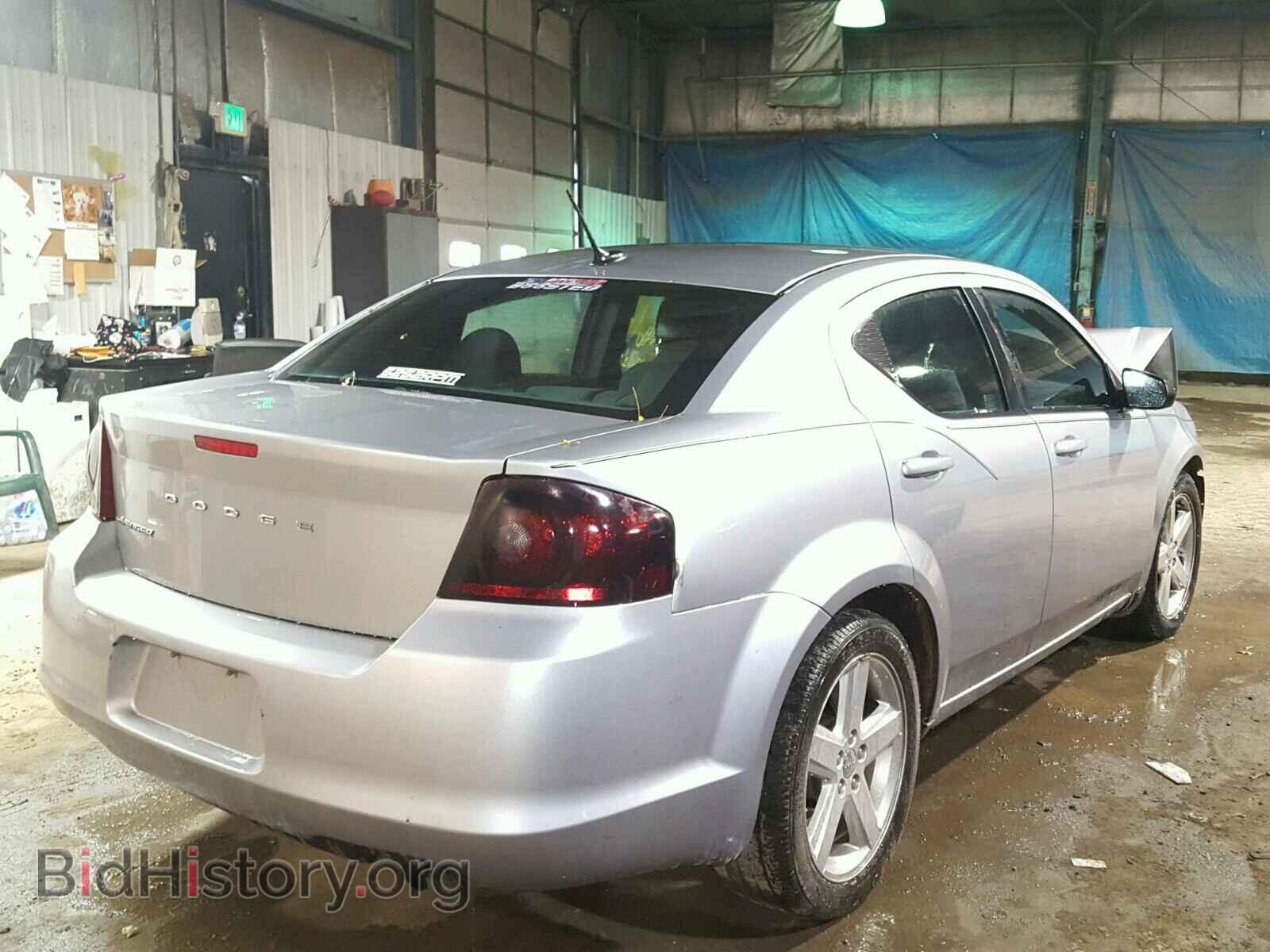 2013 DODGE AVENGER - VIN: 1C3CDZAB2DN662794 - Фото 4