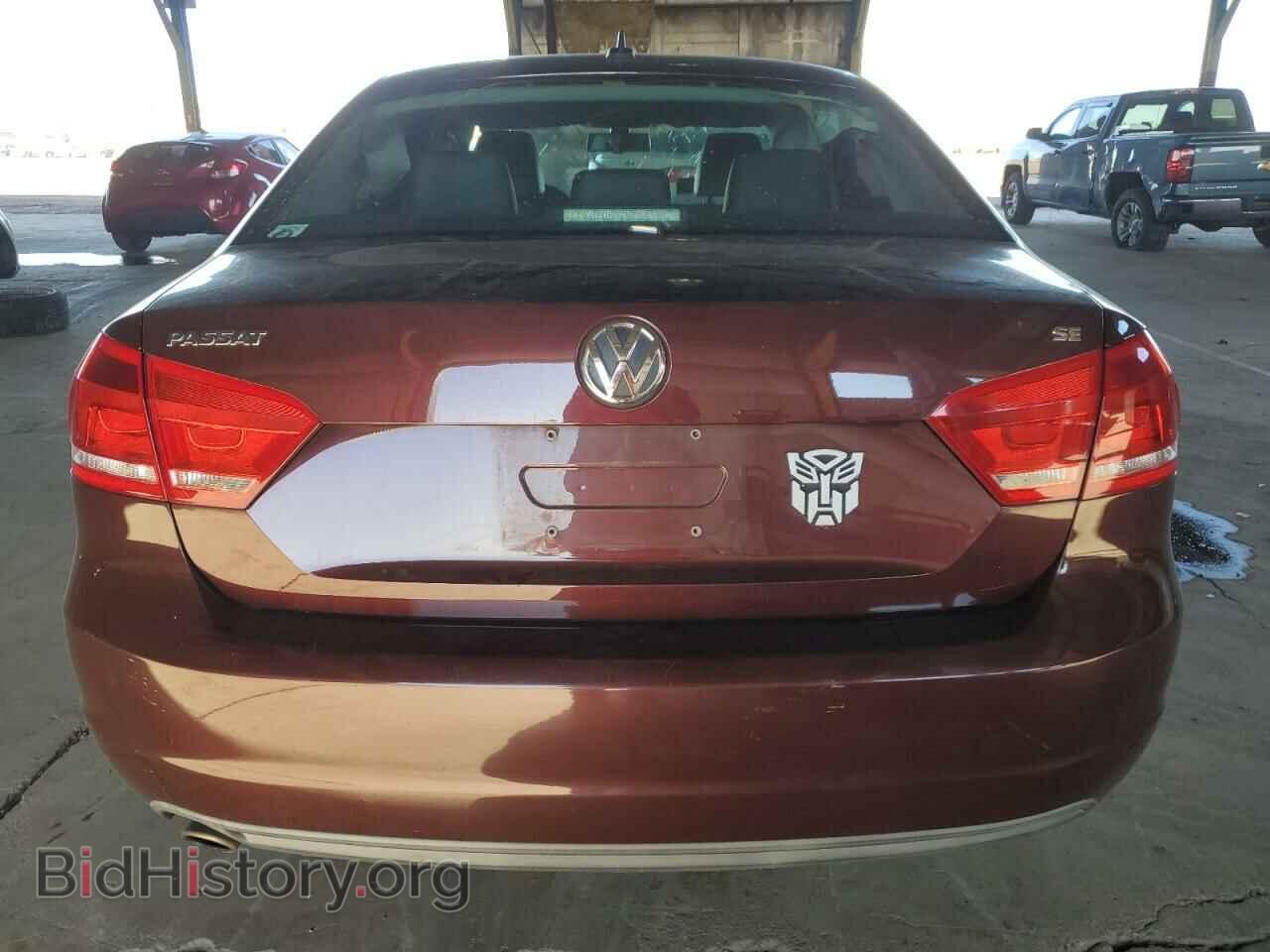 2013 VOLKSWAGEN PASSAT - VIN: 1VWBP7A30DC116600 - Фото 6