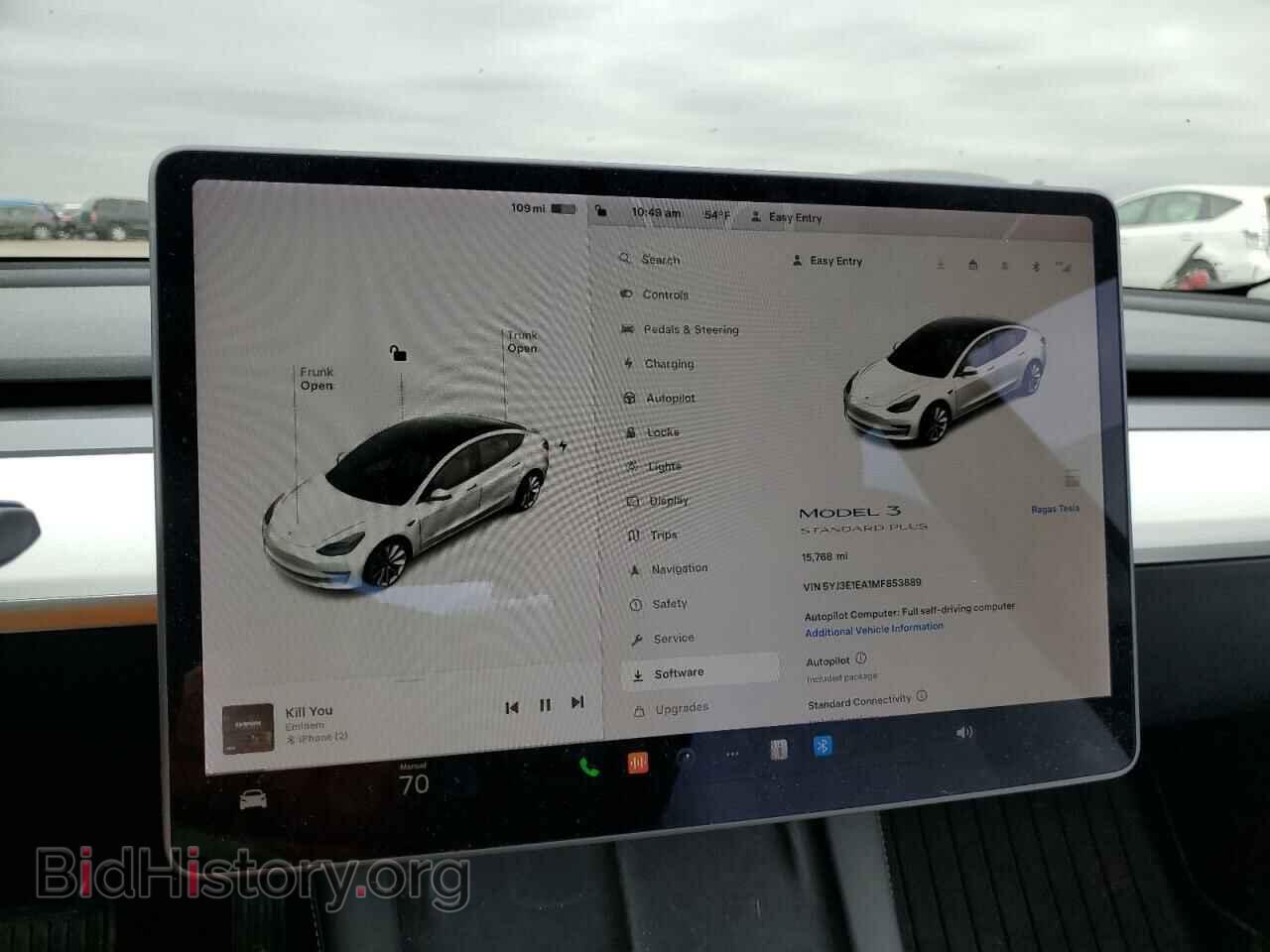2021 TESLA MODEL 3 - VIN: 5YJ3E1EA1MF853889 - Photo 9